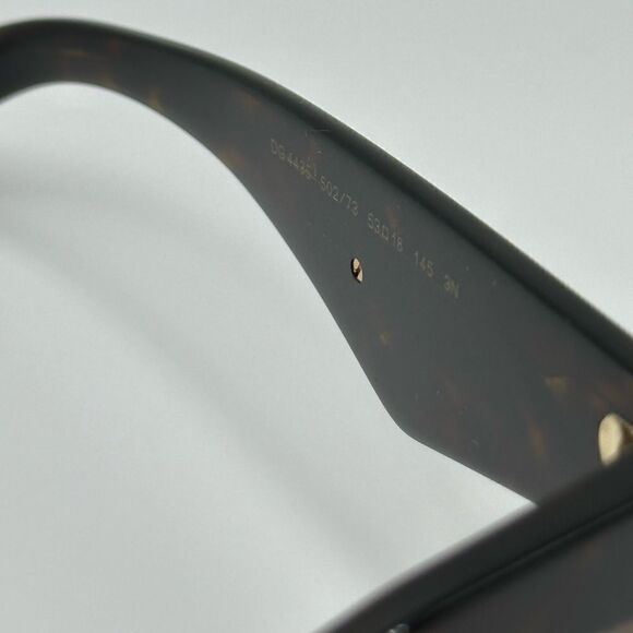 DOLCE&GABBANA Sunglasses DG4435 502/73 Cat Eye Havana Women NEW